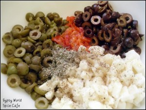 Mediterranean Bruschetta Preparation