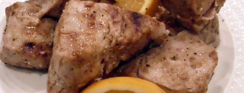 Grilled Cardamom Cumin Tuna