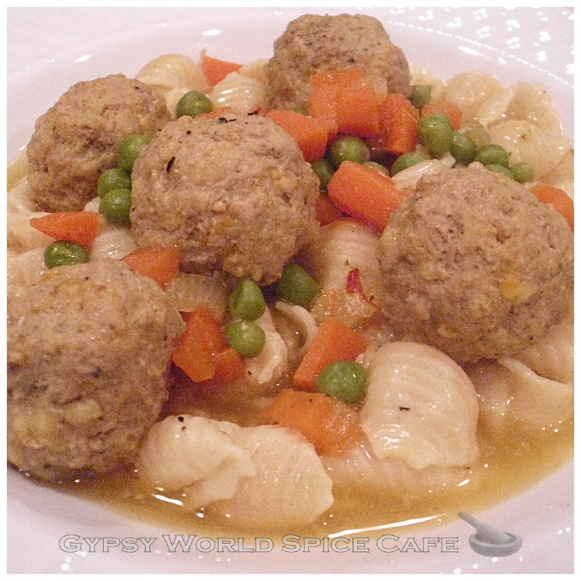 Creamy Saffron Pastina with Mini Turkey Meatballs 20120118-184549.jpg