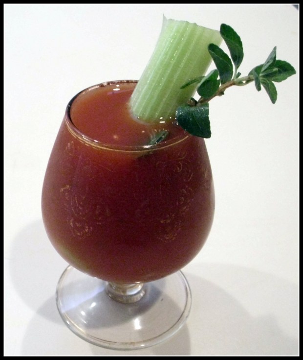 Oregano Infused Bloody Mary