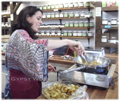 Denise From GypsyWorldSpiceCafe.com @ Savory Spice Shop of Raleigh
