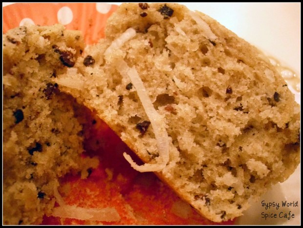 Caribbean Cocoa Bean Muffins 